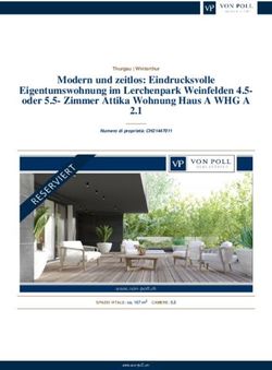 Modern und zeitlos: Eindrucksvolle Eigentumswohnung im Lerchenpark Weinfelden 4.5- oder 5.5- Zimmer Attika Wohnung Haus A WHG A 2.1 - Von Poll ...