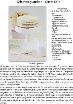 Geburtstagskuchen - Carrot Cake