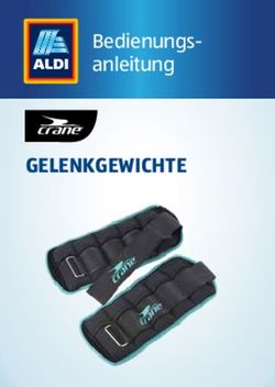GELENKGEWICHTE Bedienungs-anleitung - Flexxtrade
