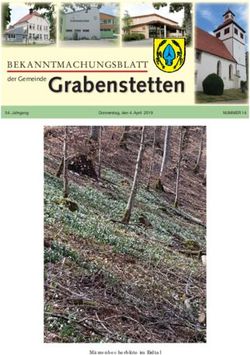 Grabenstetten BEKANNTMACHUNGSBLATT - der Gemeinde - Gemeinde Grabenstetten