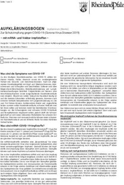 AUFKL&Auml;RUNGSBOGEN Impfzentrum (Blanko) Zur Schutzimpfung gegen COVID-19 (Corona Virus Disease 2019) - Impftermin Corona ...