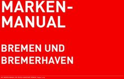 MARKEN-MANUAL BREMEN UND BREMERHAVEN - Wirtschaftsf&ouml;rderung Bremen