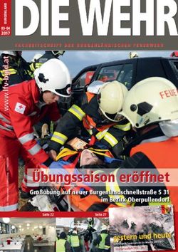 &Uuml;bungssaison er&ouml;ffnet - Bezirksfeuerwehrkommando Oberpullendorf