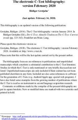 The electronic C-Test bibliography: version February 2020