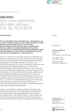 Saxones eine neue geschichte der alten sachsen 5.4. bis 18.8.2019