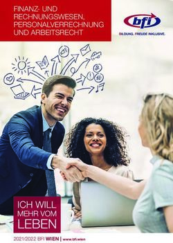 FINANZ- UND RECHNUNGSWESEN, PERSONALVERRECHNUNG UND ARBEITSRECHT - 2021/2022 BFI WIEN | www.bfi.wien