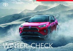 WINTER-CHECK - Widmer Spezial