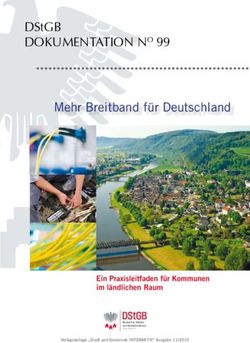 DSTGB DOKUMENTATION NO 99 - MEHR BREITBAND F&Uuml;R DEUTSCHLAND - DEUTSCHER ST&Auml;DTE- UND ...