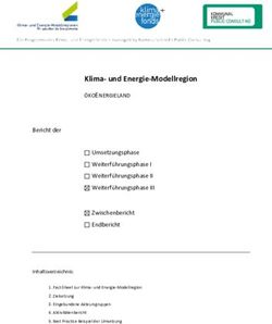 Klima- und Energie-Modellregion - &Ouml;KOENERGIELAND - Klima- und Energie ...