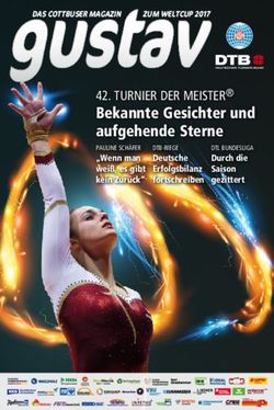 Bekannte Gesichter und aufgehende Sterne - TURNIER DER MEISTER DASCOTTBUSERMAGAZIN ZUMWELTCUP2017