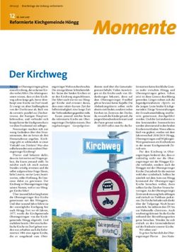 Momente - Ref. Kirche H&ouml;ngg