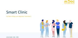 Smart Clinic Auf dem Weg zum digitalen Vorreiter! - m GmbH - Köln 2020