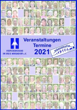2021 Termine Veranstaltungen - n ...le b e - Hospizbewegung im Kreis Warendorf ...