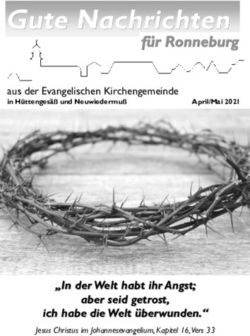 "In der Welt habt ihr Angst; aber seid getrost, ich habe die Welt &uuml;berwunden." - aus der Evangelischen Kirchengemeinde - Kirchenkreis Hanau
