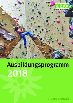 2018 Ausbildungsprogramm - alpenverein.de - Deutscher Alpenverein