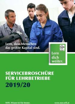 2019/20 SERVICEBROSCH&Uuml;RE F&Uuml;R LEHRBETRIEBE - Lern, dass Menschen das gr&ouml;&szlig;te Kapital sind - WIFI Nieder&ouml;sterreich