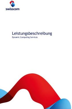 Leistungsbeschreibung - Dynamic Computing Services - Swisscom
