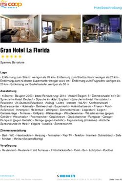 Gran Hotel La Florida - ITS Coop Travel