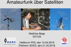 Amateurfunk &uuml;ber Satelliten - DD1US Matthias Bopp Heilbronn P05, den 13.04.2018 &Ouml;tisheim SDXG, den 21.04.2018