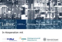 Marktstudie Medizintechnik 2020 - In Kooperation mit - BVMed