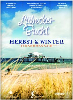 L&uuml;becke Bucht HERBST & WINTER - SCHARBEUTZ HAFFKRUG SIERKSDORF