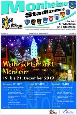 Weihnachtsmarkt Monheim - bis 21. Dezember 2019 - Stadt Monheim