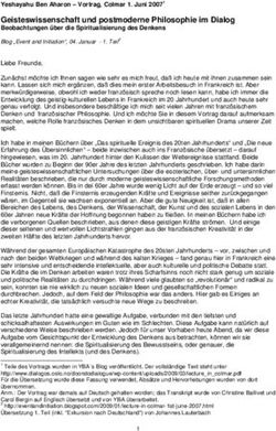 Geisteswissenschaft und postmoderne Philosophie im Dialog