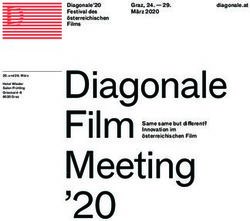Film Meeting '20 8020 Graz Diagonale - Diagonale'20 Festival des &ouml;sterreichischen Films