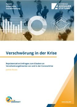 Verschw&ouml;rung in der Krise - Repr&auml;sentative Umfragen zum Glauben an Verschw&ouml;rungstheorien vor und in der Corona-Krise - Konrad-Adenauer-Stiftung