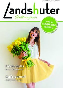 Stadtmagazin - Frische Styles Kauft regional! - Landshuter Magazin