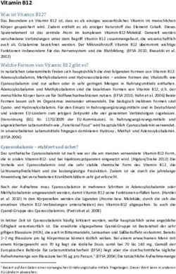 Vitamin B12 - Dr. Jakobs Consulting