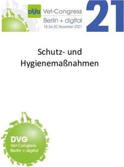 Schutz- und Hygienema&szlig;nahmen - DVG-Vet-Congress
