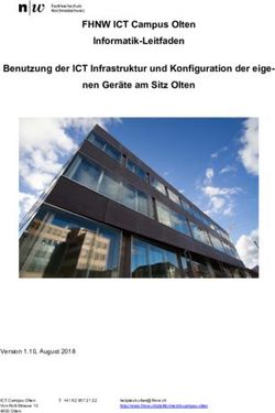 FHNW ICT Campus Olten Informatik-Leitfaden Benutzung der ICT Infrastruktur und Konfiguration der eige- nen Ger&auml;te am Sitz Olten - Studierendenportal