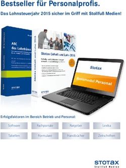 Bestseller f&uuml;r Personalprofis - Das Lohnsteuerjahr 2015 sicher im Griff mit Stollfu&szlig; Medien!