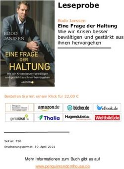 Leseprobe Eine Frage der Haltung Wie wir Krisen besser bew&auml;ltigen und gest&auml;rkt aus ihnen hervorgehen - Eine Frage der Haltung Wie wir Krisen ...