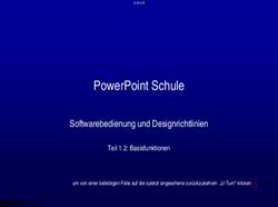 PowerPoint Schule Softwarebedienung und Designrichtlinien - Teil 1.2: Basisfunktionen