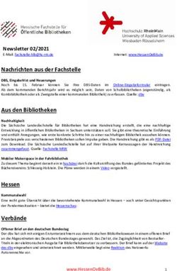 Nachrichten aus der Fachstelle