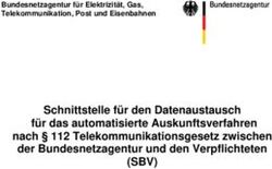 (SBV) Schnittstelle f&uuml;r den Datenaustausch f&uuml;r das automatisierte Auskunftsverfahren nach 112 Telekommunikationsgesetz zwischen der ...