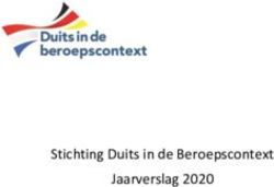 Stichting Duits in de Beroepscontext Jaarverslag 2020