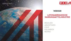 WEBINAR LATEINAMERIKANISCHE NAHRUNGSMITTELINDUSTRIE - BRASILIEN ARGENTINIEN CHILE KOLUMBIEN MEXIKO - WKO