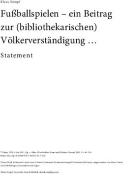 Fu&szlig;ballspielen - ein Beitrag zur (bibliothekarischen) V&ouml;lkerverst&auml;ndigung