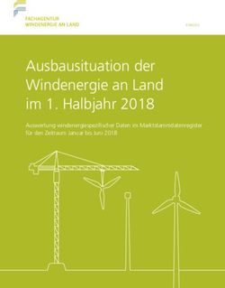 Ausbausituation der Windenergie an Land im 1. Halbjahr 2018 - Auswertung windenergiespezifischer Daten im Marktstammdatenregister für den Zeitraum ...
