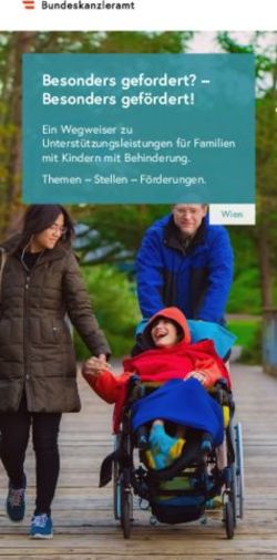 Besonders gefordert? - Besonders gef&ouml;rdert! - Ein Wegweiser zu Unterst&uuml;tzungsleistungen f&uuml;r Familien mit Kindern mit Behinderung. Themen - Stellen ...