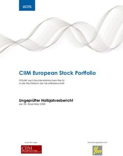 CIIM European Stock Portfolio - Ungepr&uuml;fter Halbjahresbericht
