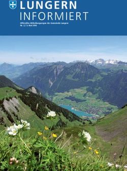 Lungern informiert - Gemeinde Lungern