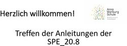 Treffen der Anleitungen der - SPE_20.8 Herzlich willkommen! - Anna-Warburg-Schule