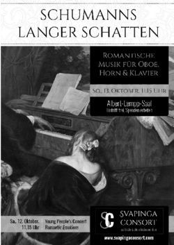 IHNEN HAT UNSER HEUTIGES KONZERT GEFALLEN? - Svapinga Consort