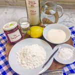 Ricette Vialline di Giugno - Rezepte mit Erzeugnissen von La Vialla, .. Sommercrostini, gratinierte Pasta und Wasserkuchen