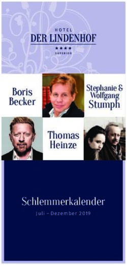 Schlemmerkalender Boris Becker - DER LINDENHOF Gotha