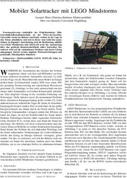 Mobiler Solartracker mit LEGO Mindstorms